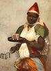 Kadija, de jonge Tunesische die koffie brengt - Hermann Katsch — weergave van het kunstwerk