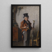 Pauze concert - Hermann Kern — ingelijst kunstwerk aan de muur