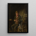 De hoboïst - Hermann Kern — ingelijst kunstwerk aan de muur