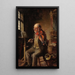 Violoniste - Hermann Kern — ingelijst kunstwerk aan de muur