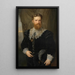 Portret van de jonge Karl Lueger - Hermann Nigg — ingelijst kunstwerk aan de muur