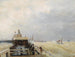 Haven in Oostende - Hermann Ottomar Herzog — weergave van het kunstwerk