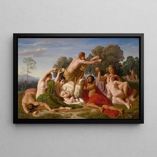 Hermann Steinfurth - The Education Of Jupiter On Mount Ida In Crete.webp