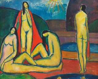 Hermann Stenner - Badende Frauen.webp