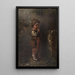 Boy - Hermann von Kaulbach — framed artwork on a wall