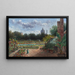 Het botanische tuin van Wenen - Hermine LangLaris — ingelijst kunstwerk aan de muur