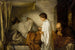 De stervende schilder - Hermine Laukota — weergave van het kunstwerk