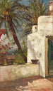 Terrasse de palmiers à Capri - Hermione von Preuschen — weergave van het kunstwerk