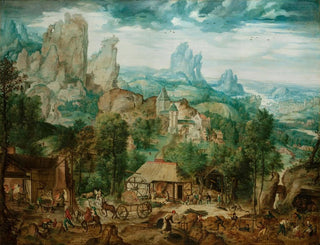 Herri met de Bles - Landscape with a Foundry.webp