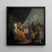 Hiërarchie op haar hoogtepunt in de tijd van de Kruistochten - Nicolai Abildgaard — wandpresentatie van het kunstwerk