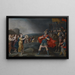 Jephthah ontmoet zijn dochter - Hieronymus Francken III — ingelijst kunstwerk aan de muur