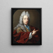 Portret van een onbekende man - Hieronymus van der Mij — ingelijst kunstwerk aan de muur
