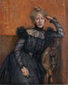 Sigrid Lindberg violiste - Hildegard Thorell — weergave van het kunstwerk