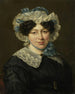 Portret van Maria Adriana van der Sluys, echtgenote van Hermanus Martinus Eekhout - Hillebrand Dirk Loeff — weergave van het kunstwerk