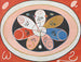 Évolution n° 15 Groep IV De sterren met zeven punten - Hilma af Klint — weergave van het kunstwerk