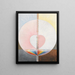 Groep IXUW nr. 25 De Duif nr. 1 - Hilma af Klint — ingelijst kunstwerk aan de muur