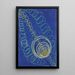 Chaos primordial n° 16 Série WUROSEN Groep 1 - Hilma af Klint — ingelijst kunstwerk aan de muur