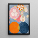 Les dix plus grands n° 2 Kindertijd - Hilma af Klint — ingelijst kunstwerk aan de muur