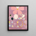 van de Tien Grootste nr. 5 uit de Volwassenheid - Hilma af Klint — ingelijst kunstwerk aan de muur