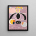 De tien grootste n° 6 - Hilma af Klint — ingelijst kunstwerk aan de muur