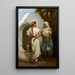 La Conversation - Hippolyte Lazerges — ingelijst kunstwerk aan de muur