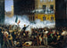 van het gevecht op de Rohanstraat op 29 juli 1830 - Hippolyte Lecomte — weergave van het kunstwerk