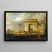 La Fête de la Fraternité le 20 avril 1848 place de l'Étoile distribution des drapeaux à la garde nationale - Hippolyte Sbron — ingelijst kunstwerk aan de muur