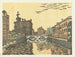Pont Sukiya - Hiratsuka Unichi — weergave van het kunstwerk