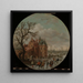 Winter Painting - Jan van Goyen — framed artwork on a wall