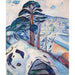Reproduction of the painting Winter in Kragerø - Edvard Munch