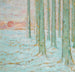 Winter in het bos - William Degouve de Nuncques — weergave van het kunstwerk