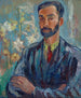 Portret van Meester Titus Reuter - Hjalmar Hagelstam — weergave van het kunstwerk