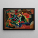 Compositie - Hélène d'Oettingen — ingelijst kunstwerk aan de muur