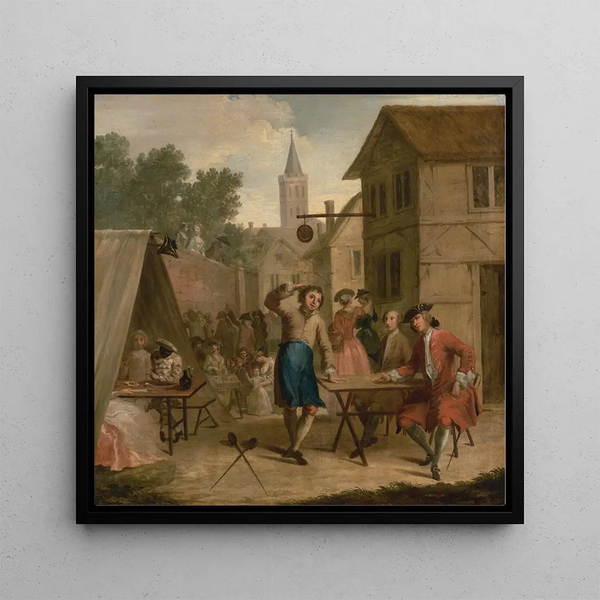 Hob vendant de la bière à la veillée - John Laguerre