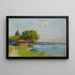 Istanbul - Hoca Ali Rıza — ingelijst kunstwerk aan de muur