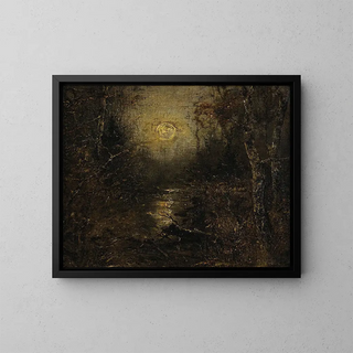 Homer Dodge Martin - Moonlight Reflecting on Water.webp
