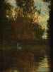 Landschap met rivier - Homer Dodge Martin — weergave van het kunstwerk