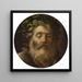 Homerus blind - Pier Francesco Mola — ingelijst kunstwerk aan de muur