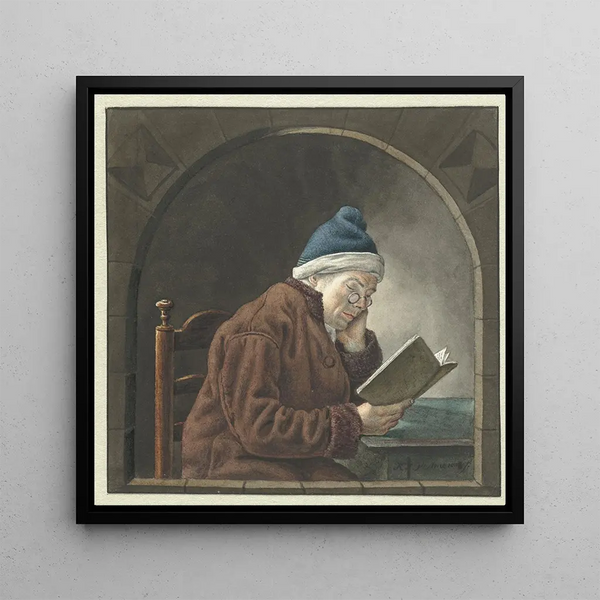 Homme lisant - Hendrik Jan van Amerom