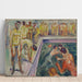 Reproductie van het schilderij van naakte mannen in een zwembad - Edvard Munch