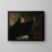Advocaat die pleit - Honoré Daumier — ingelijst kunstwerk aan de muur