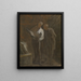 Verzamelaars van prenten - Honoré Daumier — ingelijst kunstwerk aan de muur