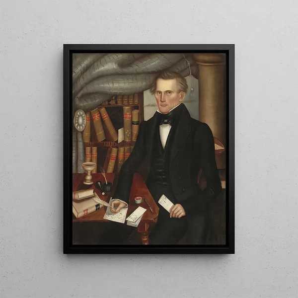 advocaat van Vermont - Horace Bundy — ingelijst kunstwerk aan de muur