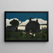 Cabane dans le coton - Horace Pippin — ingelijst kunstwerk aan de muur