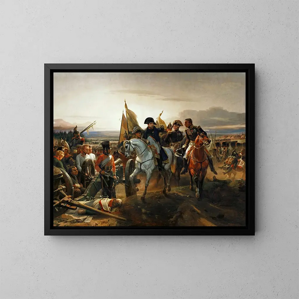 De Slag bij Friedland, juni 1807 - Horace Vernet — ingelijst kunstwerk aan de muur