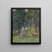 Zomermiddag - Howard Chandler Christy — ingelijst kunstwerk aan de muur