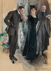 Les Prétendants - Howard Chandler Christy — weergave van het kunstwerk