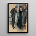 Les Prétendants - Howard Chandler Christy — ingelijst kunstwerk aan de muur