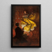 Une marionnette du destin - Howard Pyle — ingelijst kunstwerk aan de muur