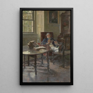 Howard Pyle - They read only upon occasion when the weather darkened.webp